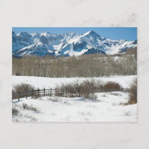 Carte Postale L'hiver à Dallas Divide