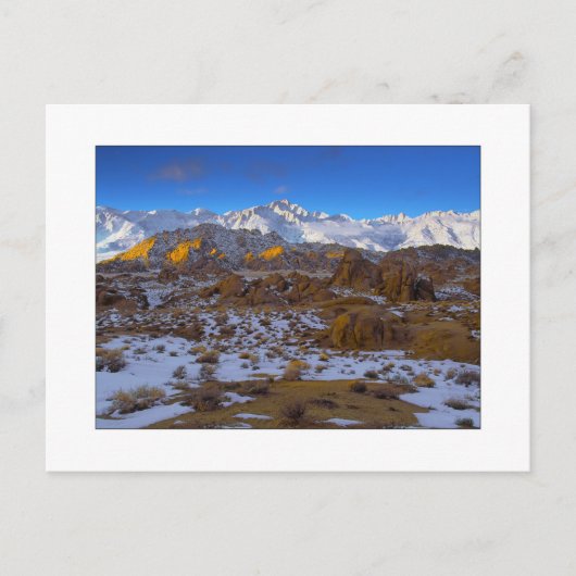 Carte Postale "L'hiver à Whitney" (Devant)