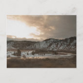 Carte Postale L'hiver dans les Rocheuses (Devant)