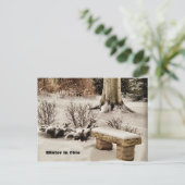 Carte Postale L'hiver en Ohio (Debout devant)