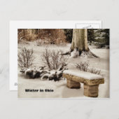 Carte Postale L'hiver en Ohio (Devant / Derrière)