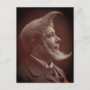 Carte Postale L'homme dans la lune Photo des années 1800