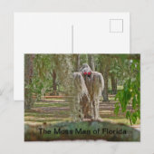Carte Postale L'homme de la mousse de Floride (Devant / Derrière)