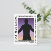 Carte Postale L'homme gay se lève (Debout devant)
