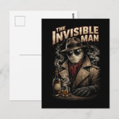 Carte Postale L'Homme invisible (Devant / Derrière)
