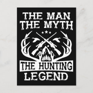 Carte Postale L'Homme Le Mythe La Légende de la chasse - Camp