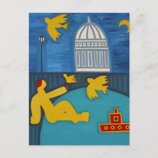 Carte Postale L'homme sous le pont 2006 (Devant)