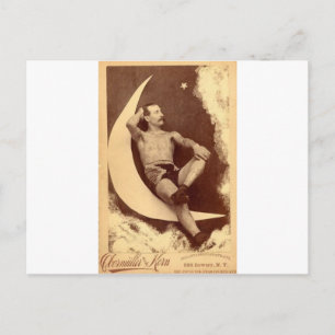 Carte Postale L'Homme Tatoué Dans La Lune