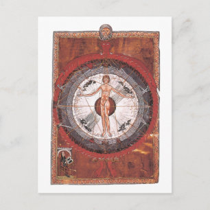 Carte Postale L'Homme Universel - Hildegard von Bingen