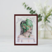 Carte Postale L'homme vert (Debout devant)