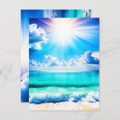 Carte Postale L'horizon (Devant / Derrière)