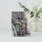 Carte Postale L'horloge astronomique (Debout devant)