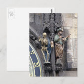 Carte Postale L'horloge astronomique (Devant / Derrière)