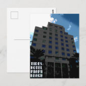 Carte Postale L'hôtel Tides, Miami Beach (Devant / Derrière)