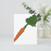 Carte Postale L'humble carotte (Debout devant)