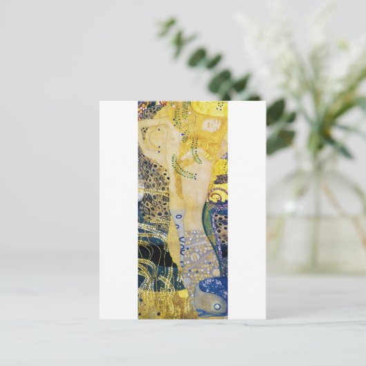 Carte Postale L'Hydra, Gustav Klimt (Debout devant)