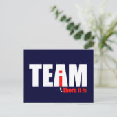 Carte Postale L'i in TEAM (Debout devant)