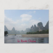 CARTE POSTALE - Li River Chine (Devant)