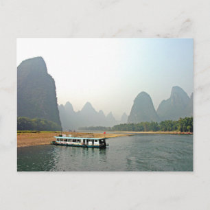 Carte postale Li River. Guilin, Chine