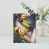 Carte Postale L'IA bizarre est partie bananes (Debout devant)