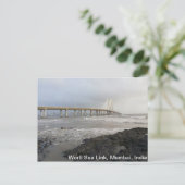 Carte Postale Liaison maritime Bandra-Worli, Mumbai, Inde (Debout devant)