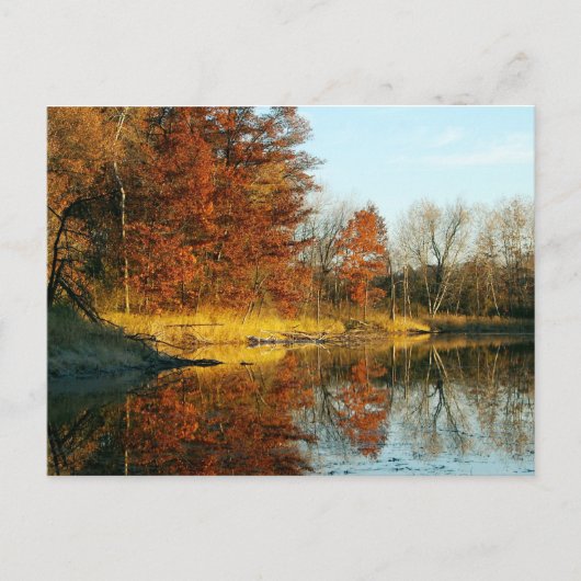 Carte Postale Liban Hills Automne (Devant)