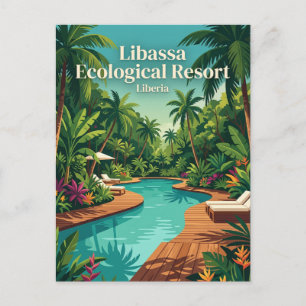 Carte Postale Libassa Ecological Resort Libéria