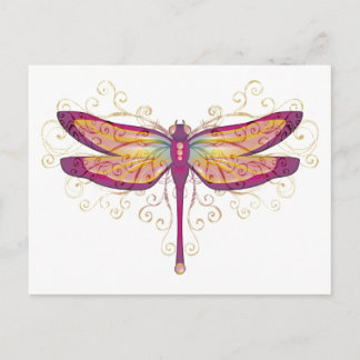 Carte Postale Libellule
