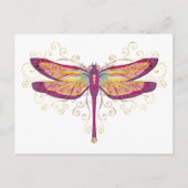 Carte Postale Libellule (Devant)