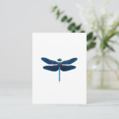 Carte Postale Libellule bleue - Ento amateur d'insectes faune (Debout devant)