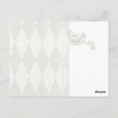 Carte Postale libellule de Bijoux (Dos)