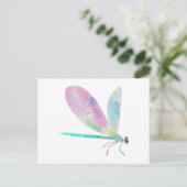 Carte Postale Libellule mignonne (Debout devant)
