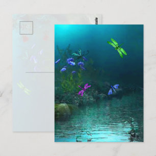 Carte Postale libellules