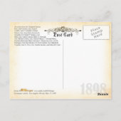 Carte Postale Libérateurs de Cuba - Article de journal de 1898 (Dos)