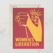 Carte Postale Libération des femmes (1970) (Devant / Derrière)