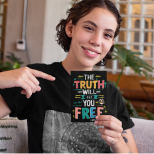 Carte Postale Libération par la vérité