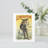 Carte Postale Liberator Cycles & Motocyclettes (Debout devant)