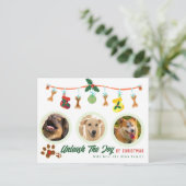 Carte Postale Libérer La Joie De Noël (Debout devant)