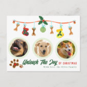 Carte Postale Libérer La Joie De Noël (Devant)