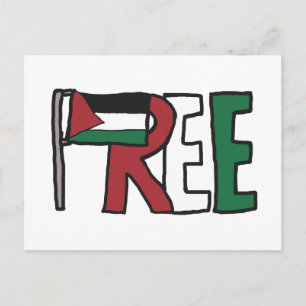 Carte Postale Libérer la Palestine
