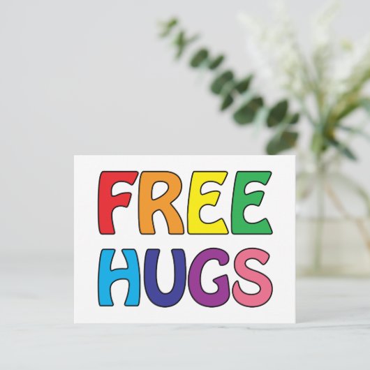 Carte Postale Libérez les étreintes (Debout devant)