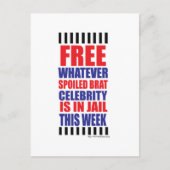 Carte Postale Libérez les Fameux (Devant)