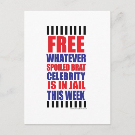 Carte Postale Libérez les Fameux (Devant)