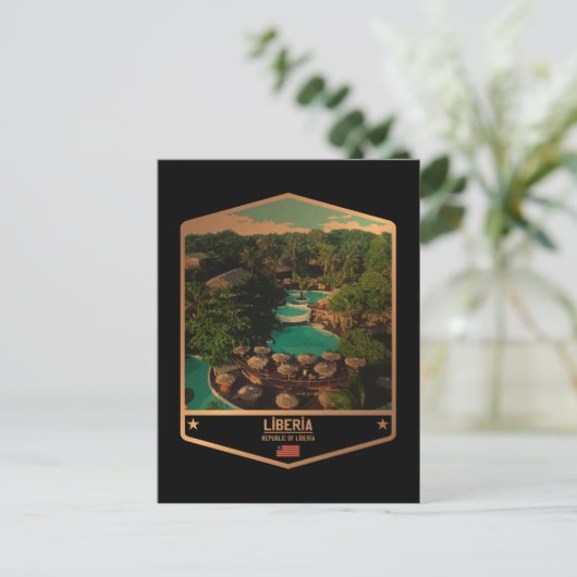 Carte Postale Libéria (Debout devant)