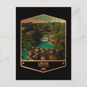 Carte Postale Libéria