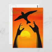 Carte Postale Liberté (Devant / Derrière)