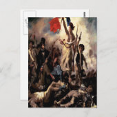 Carte Postale 'Liberté à la tête du peuple' (Devant / Derrière)