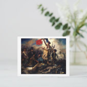 Carte Postale Liberté à la tête du peuple, Eugene Delacroix (Debout devant)