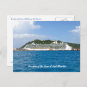 Carte Postale Liberté à Saint-Martin (Devant / Derrière)