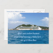 Carte Postale Liberté à St Martin Custom Cruise Mailer (Devant / Derrière)